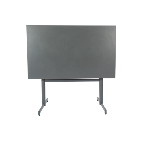 Mesa plegable rectangular de metal de 117 * 70 cm